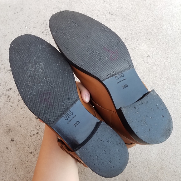 Pierre Hardy Tan Calfskin Leather Buckle Boots S1 - Picture 5 of 6